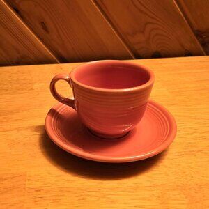 Fiestaware Vintage Classic Teacup & Saucer